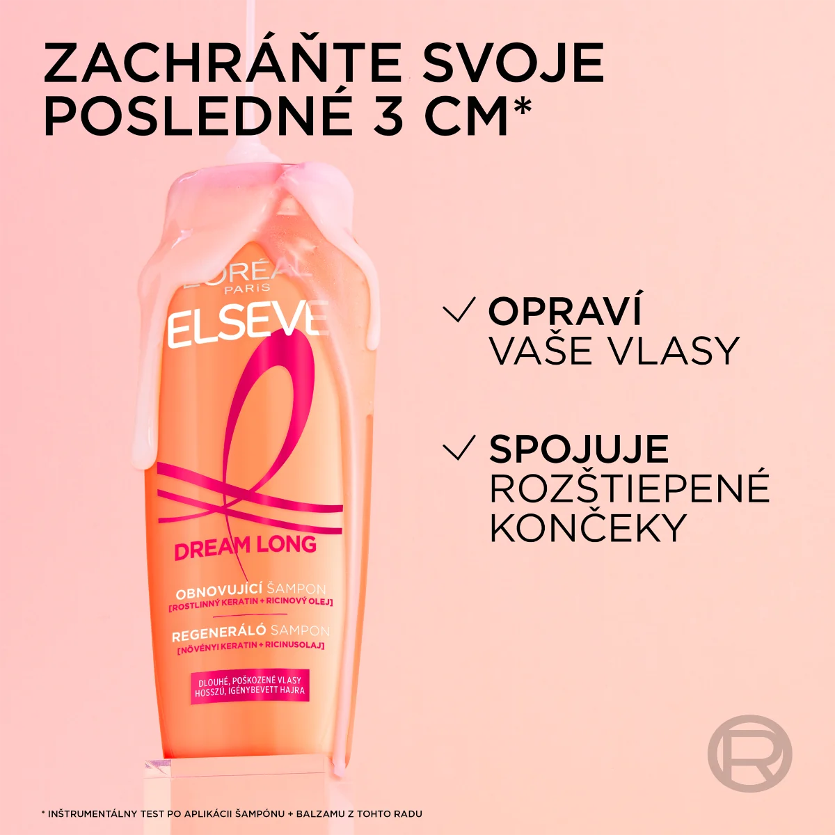ELSÉVE DREAM LONG 1×250 ml, šampón