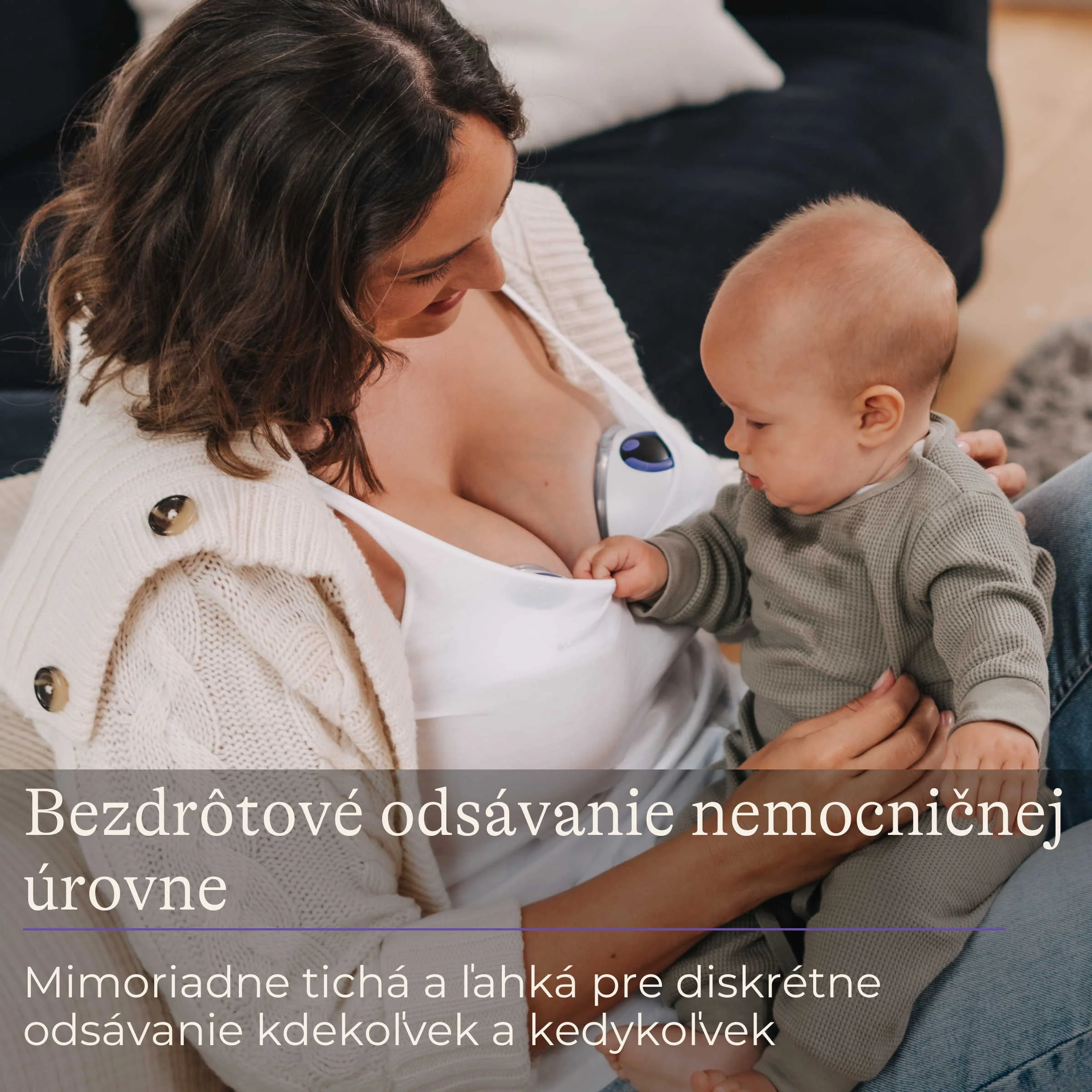 Lansinoh Handsfree odsávačka mlieka SOLO 1 set