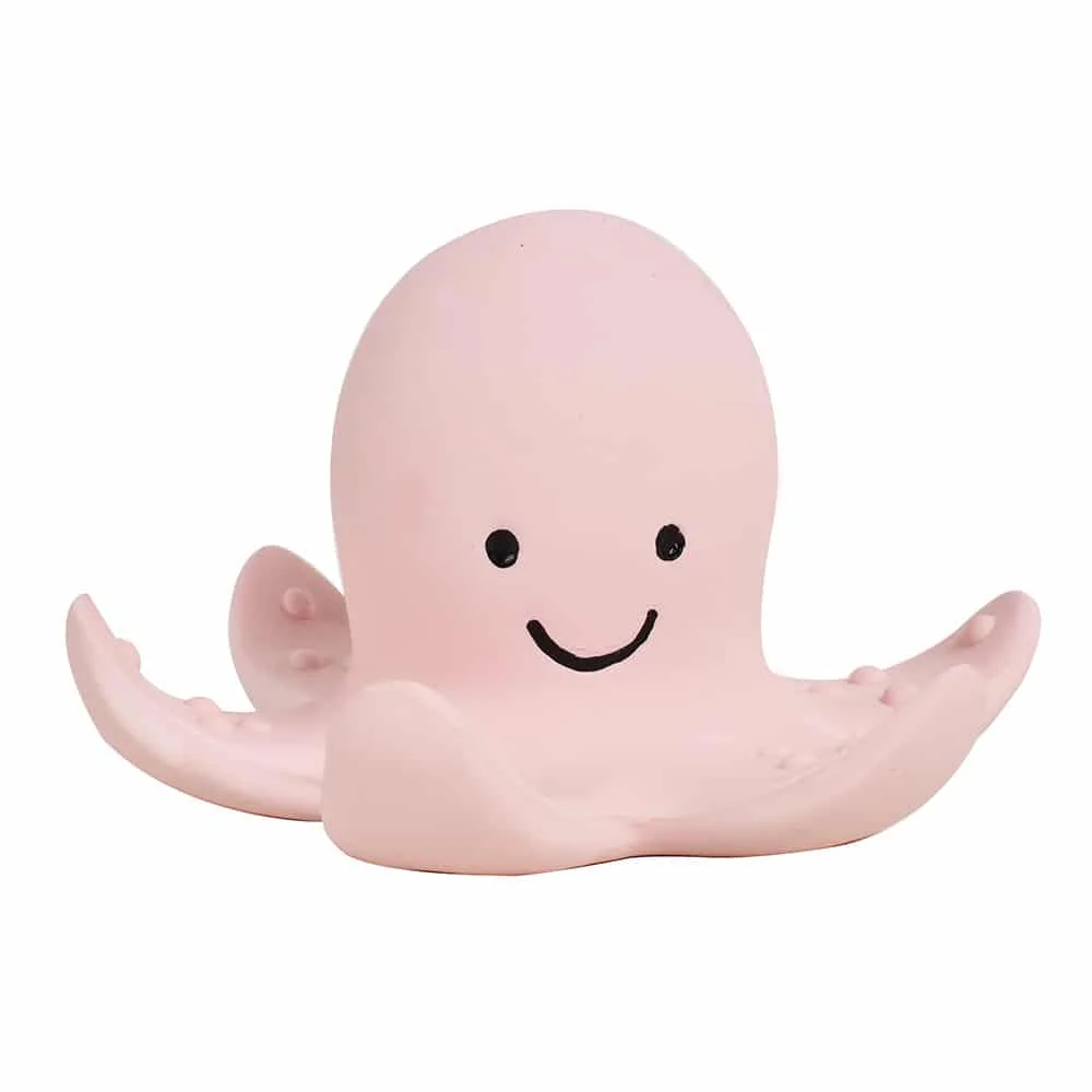 Tikiri Ocean Buddies - hrkálka a hryzátko z prírodnej gumy Krab