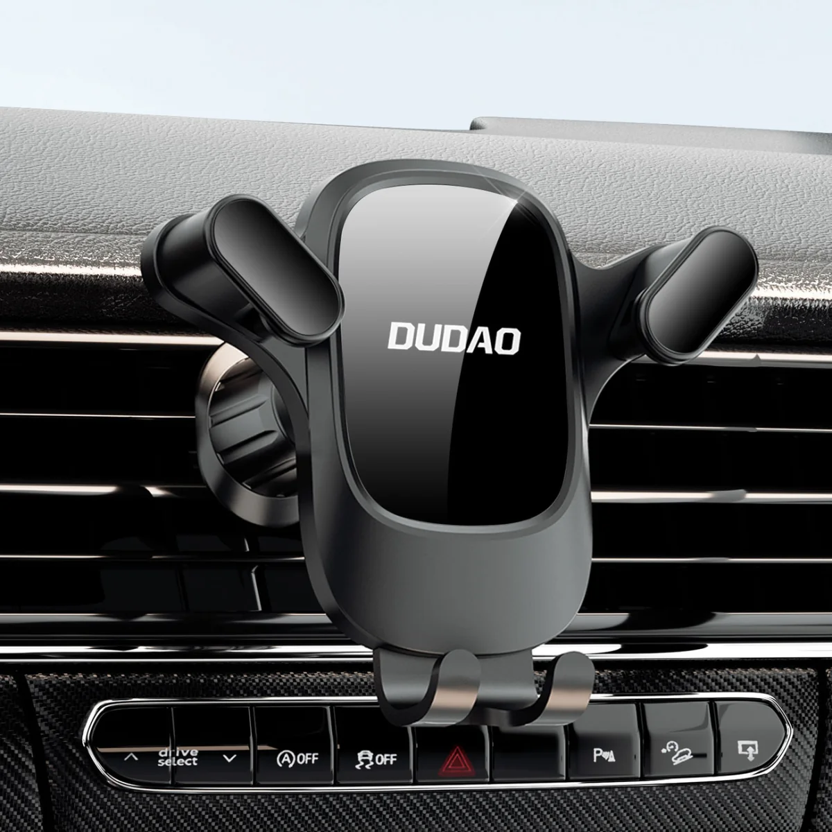 Dudao F5Pro Vent držiak na mobil do auta, čierny