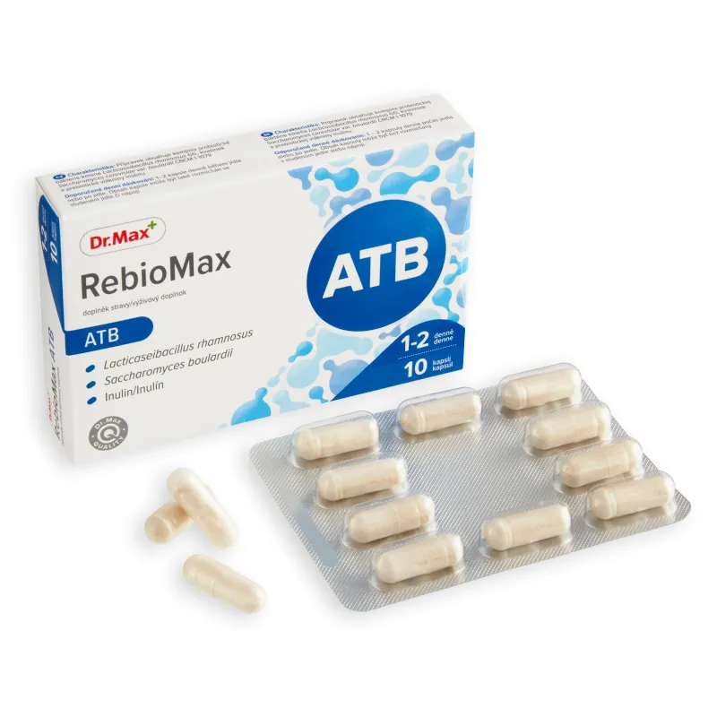 Dr. Max RebioMax ATB 1×10 cps, výživový doplnok