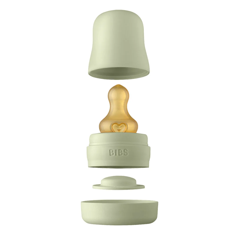 BIBS Baby Bottle set na fľašu Sage 1×1 set, set na fľašu
