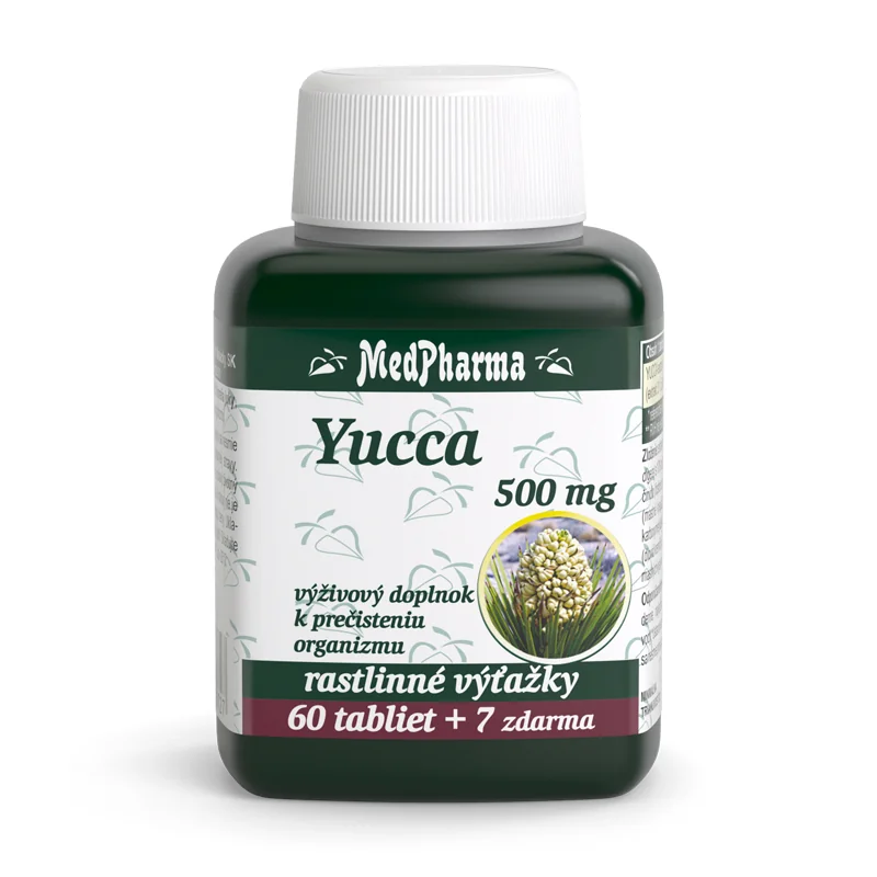 MedPharma YUCCA 500MG 1×67 tbl, yucca