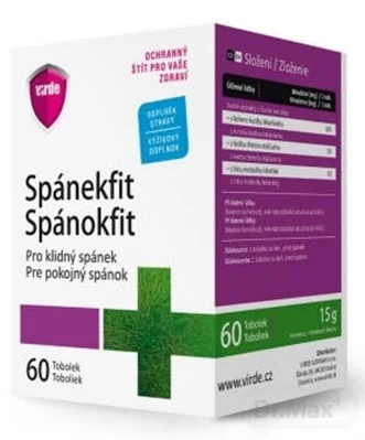 VIRDE SPÁNOKFIT 1×60 tbl, výživový doplnok