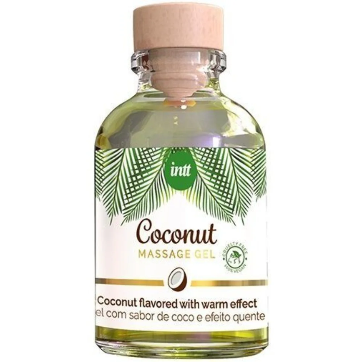 Massage Gel Coconut vegánsky masážny gél (30 ml)