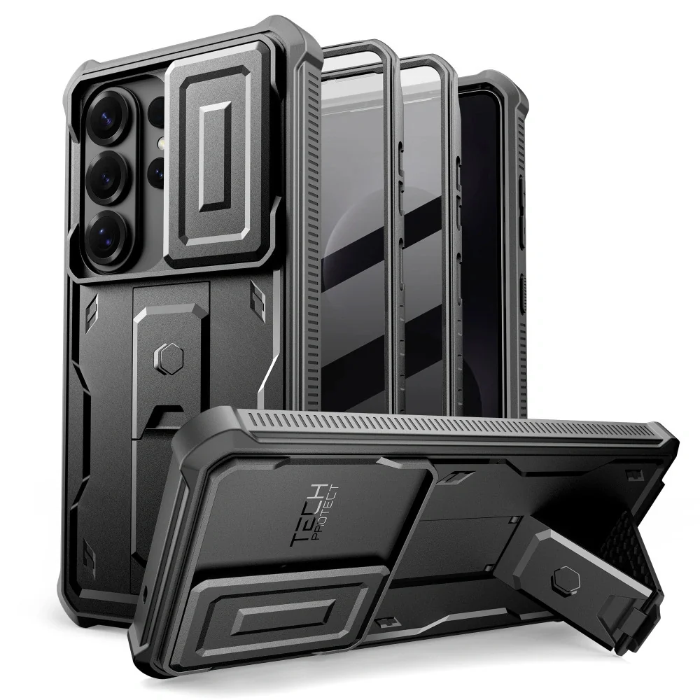 Tech-Protect Kevlar Cam kryt na Samsung Galaxy S26 Ultra, čierny