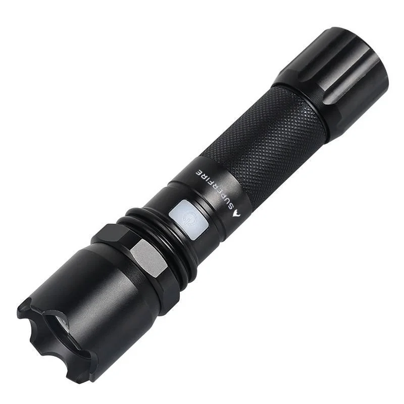 Superfire A10 LED baterka 550lm, čierna