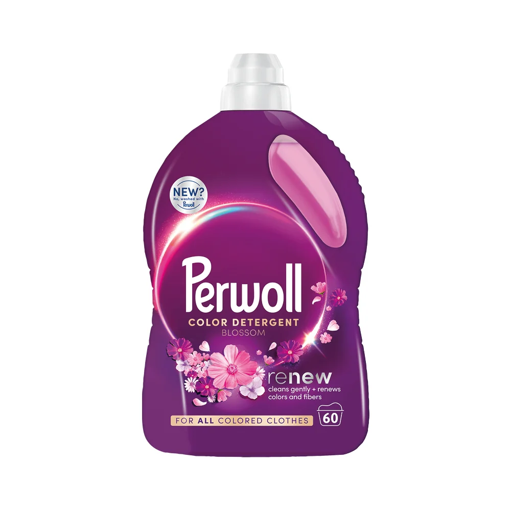 Perwoll prací gél Blossom 60 praní 1×3000 ml, prací gél
