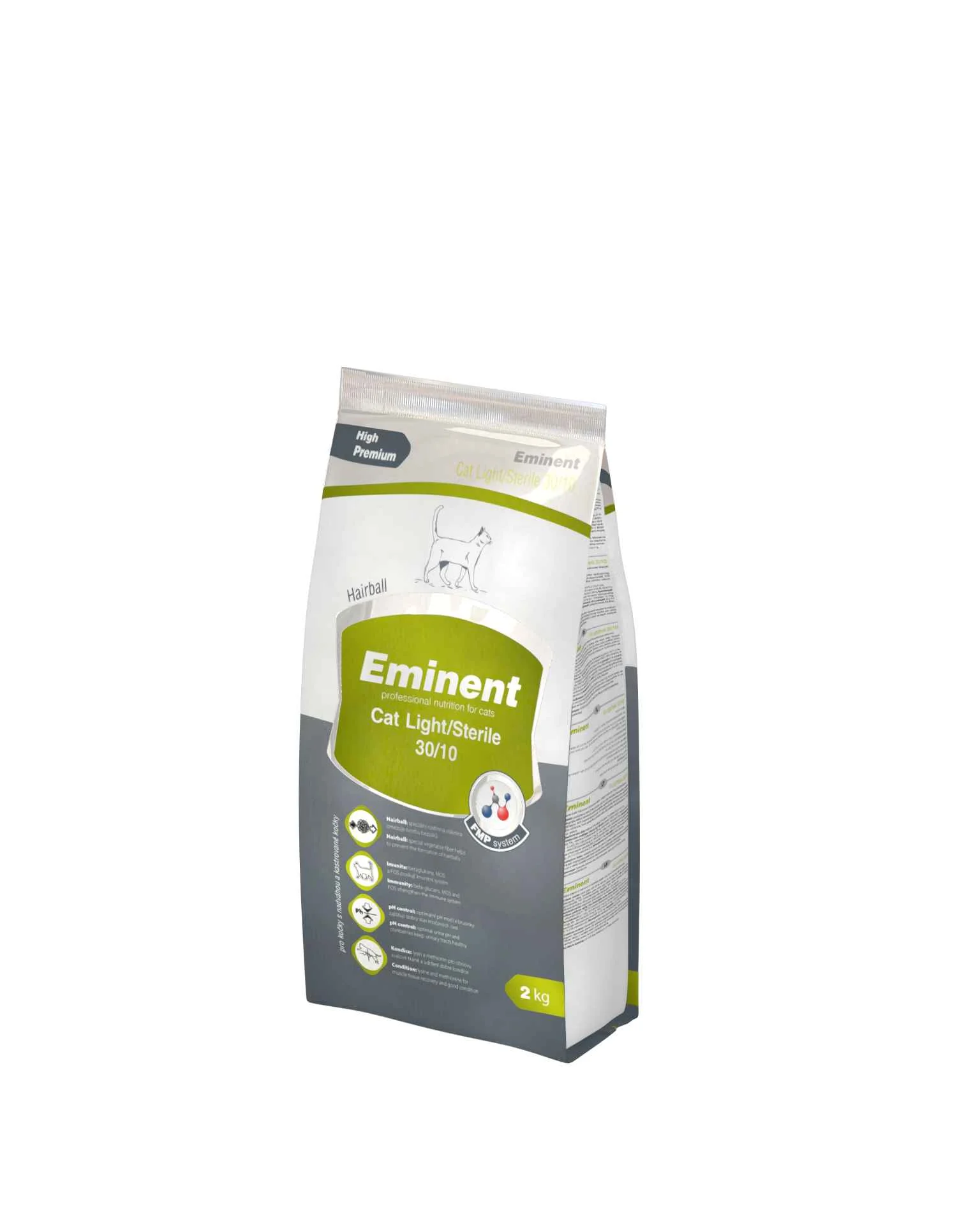 EMINENT CAT AD.LIGHT/STERILE 2KG A.U.V. 1×2 kg, krmivo pre mačky