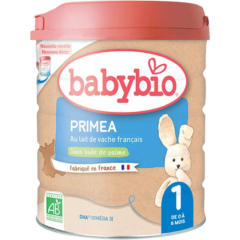 BABYBIO PRIMEA 1 dojčenské bio mlieko (800 g) 1×800 g