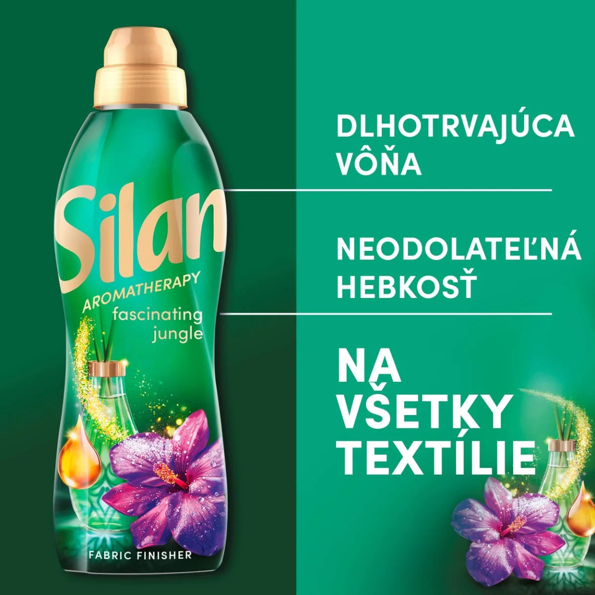 Silan AT aviváž Fascinating Jungle 50 praní, 1,1 l 1×1100 ml, aviváž
