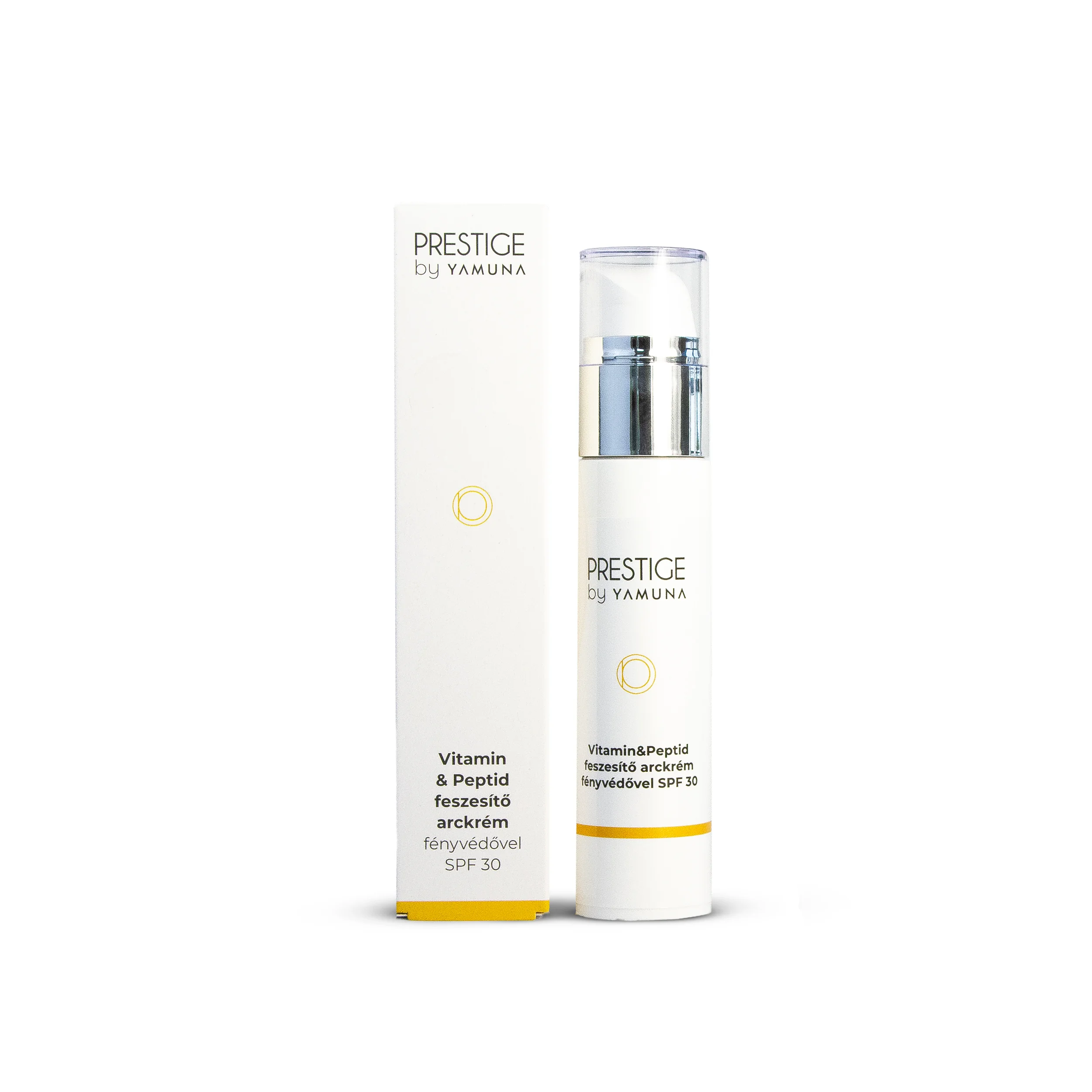 PRESTIGE by Yamuna Vitaminový a peptidový spevňujúci pleťový krém 50ml s SPF 30 – 50ml