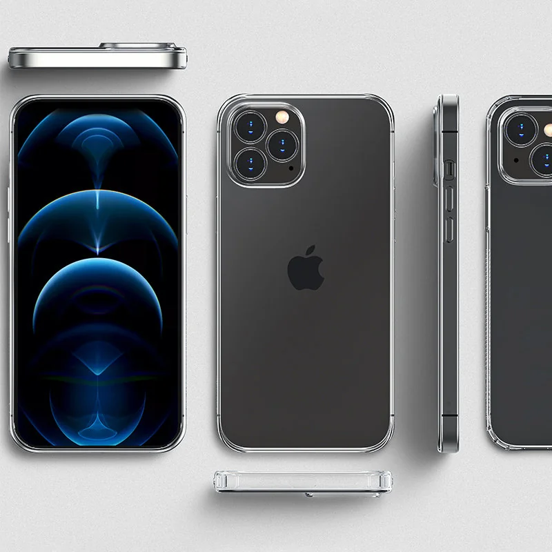 Joyroom T Case silikónový kryt na iPhone 13 Pro, priesvitný