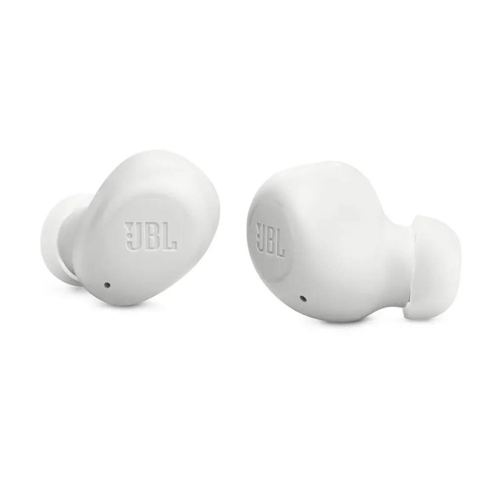 Slúchadlá BLUETOOTH do uši JBL WAVE BUDS WHITE (TWS)