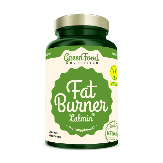 GreenFood Nutrition Fat Burner Lalmin® 1×120 cps, výživový doplnok