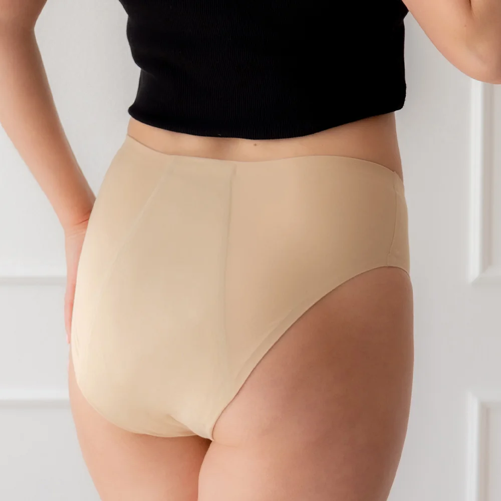 Relixa bezšvové menštruačné nohavičky SEAMLESS – bez švov a bez trenia Silná absorp., XS-4XL
