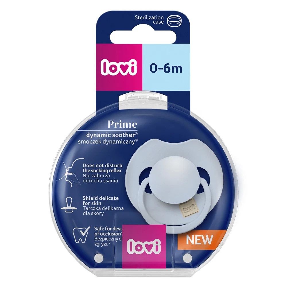 LOVI CUMEL DYNAMICKY PRIME 0-6M BABY BLUE 1KS 1×1 ks, cumlík