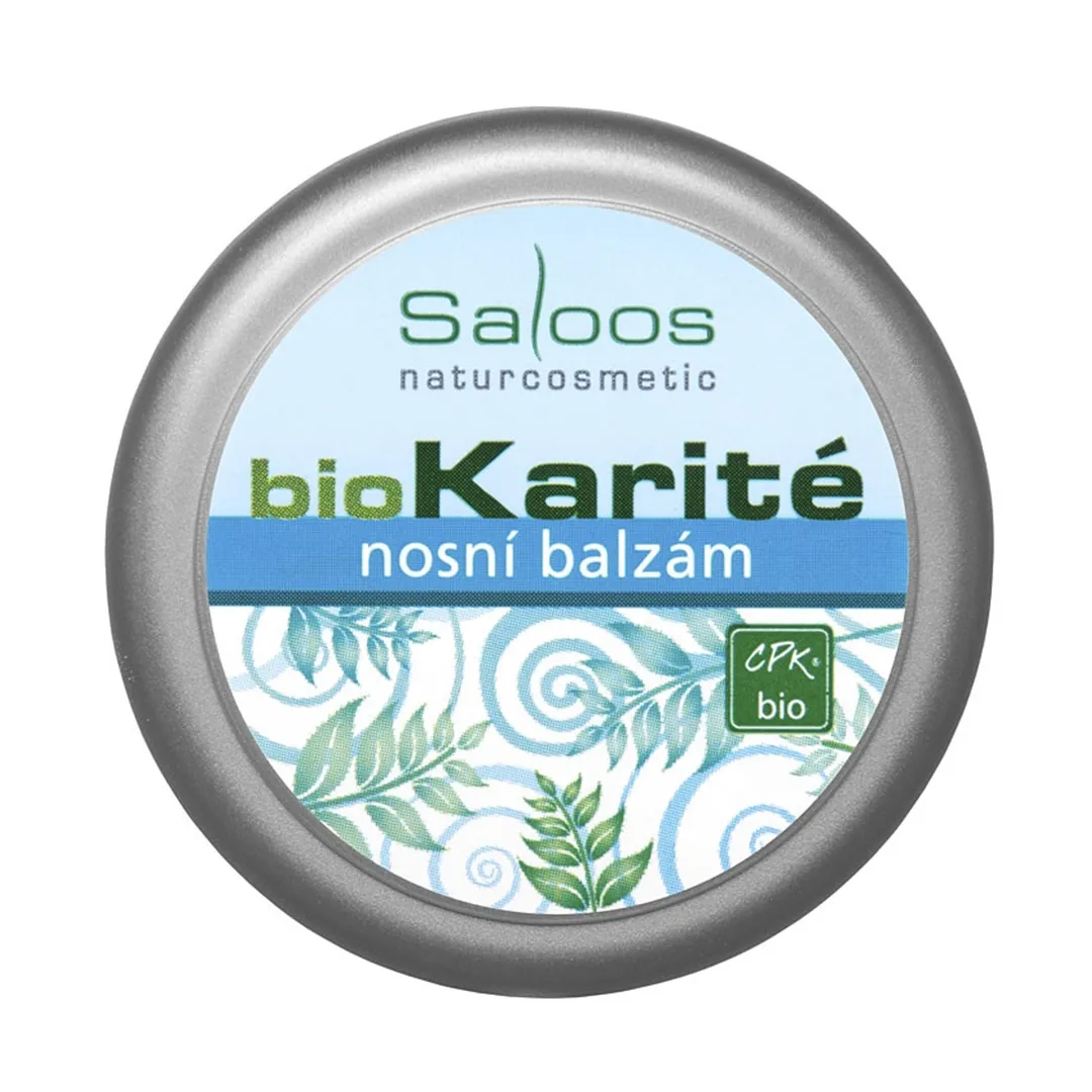 Saloos bioKarité nosový balzam 1×19 ml, balzam
