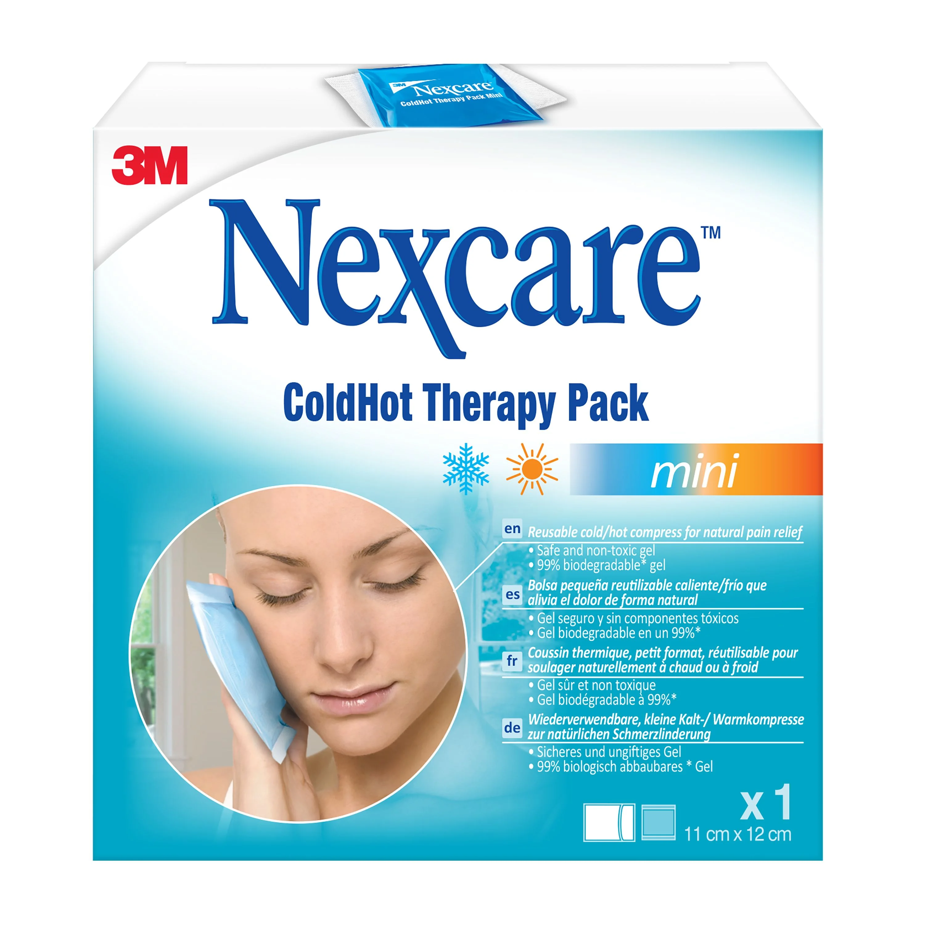 3M Nexcare ColdHot Mini [SelP] 1×1 ks, gélový obklad