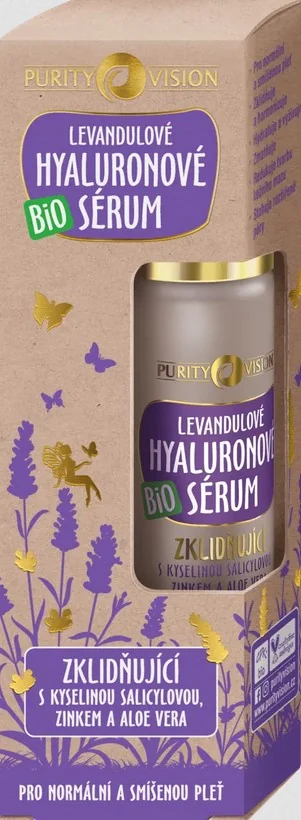 Purity Vision upokojujuce Levandulove hyaluronove serum 1×50 ml, upokojujúce sérum