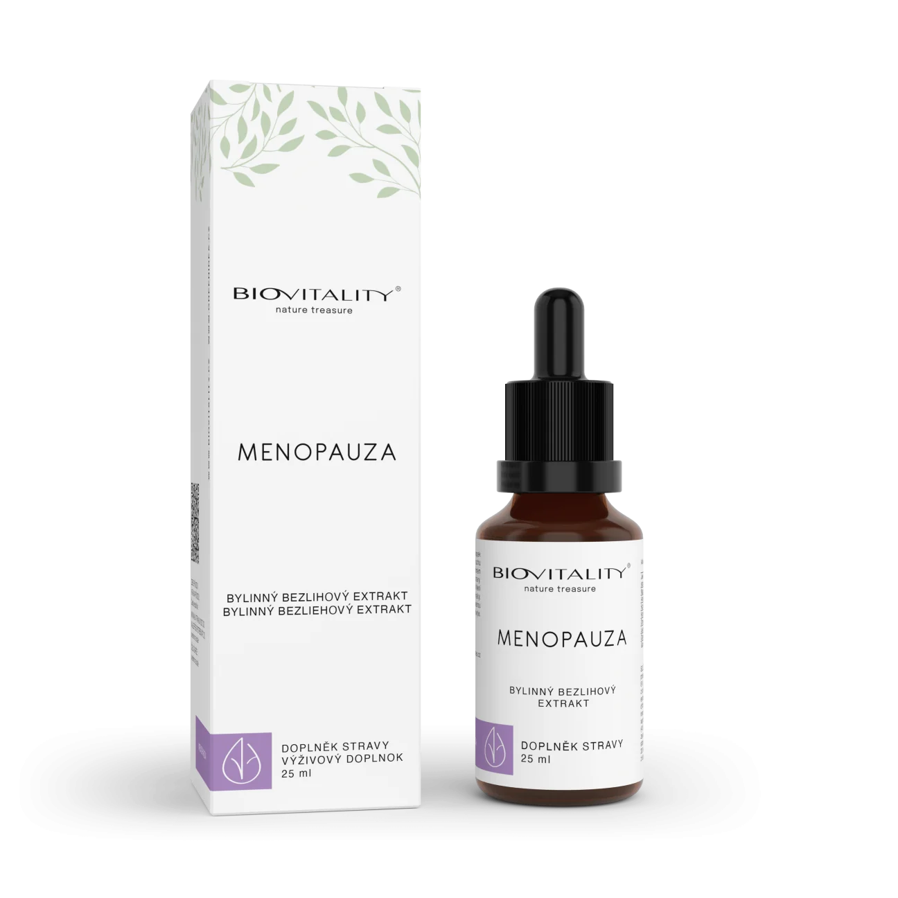 Menopauza – bezalkoholová tinktúra – kvapky 25 ml – Green idea