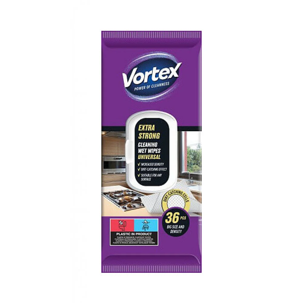 2x Čistiace obrúsky Vortex univerzálne 36ks-Alufix 