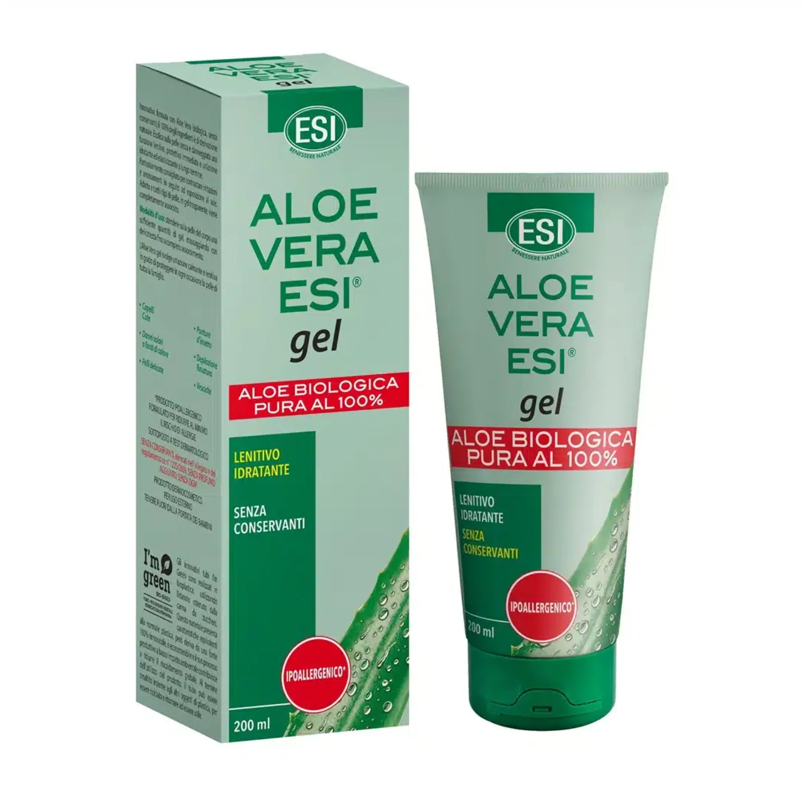 ESI Aloe Vera GÉL čistý 200 ml