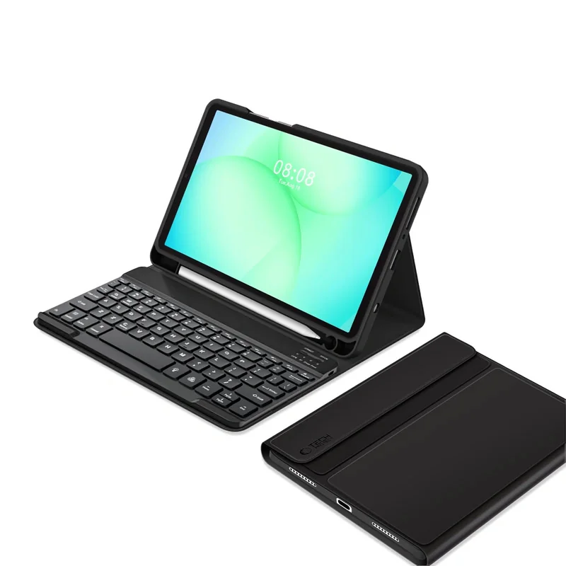 Tech-Protect SC Pen Keyboard puzdro s klávesnicou na Samsung Galaxy Tab A9 / A11 8.7'', čierne b A9 / A11 8.7'', čierne