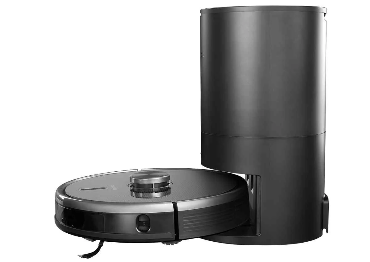 Concept VR3520 Robotický vysávač s mopom 3 v 1 REAL FORCE Laser Complete Clean Care UVC 1×1 ks, robotický vysávač