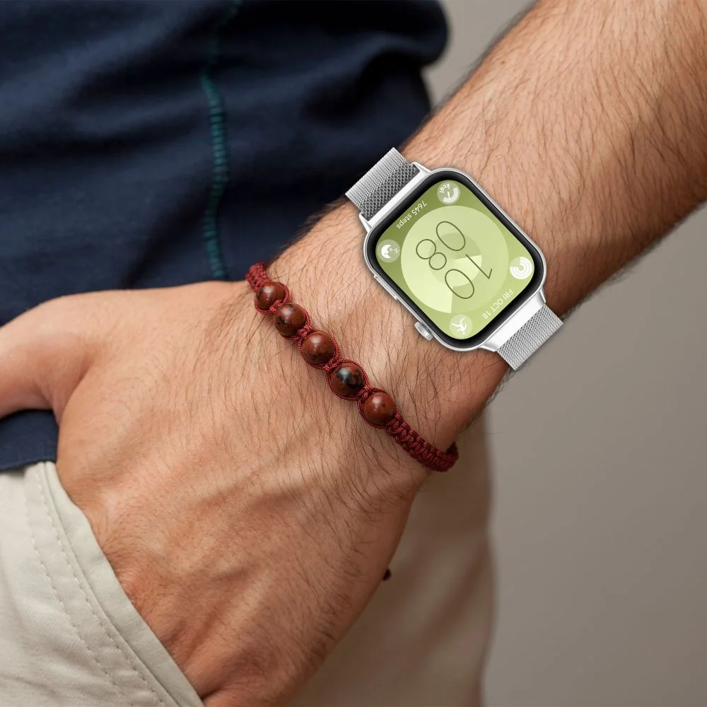 Tech-Protect Milanese remienok na Huawei Watch Fit 3 rose gold