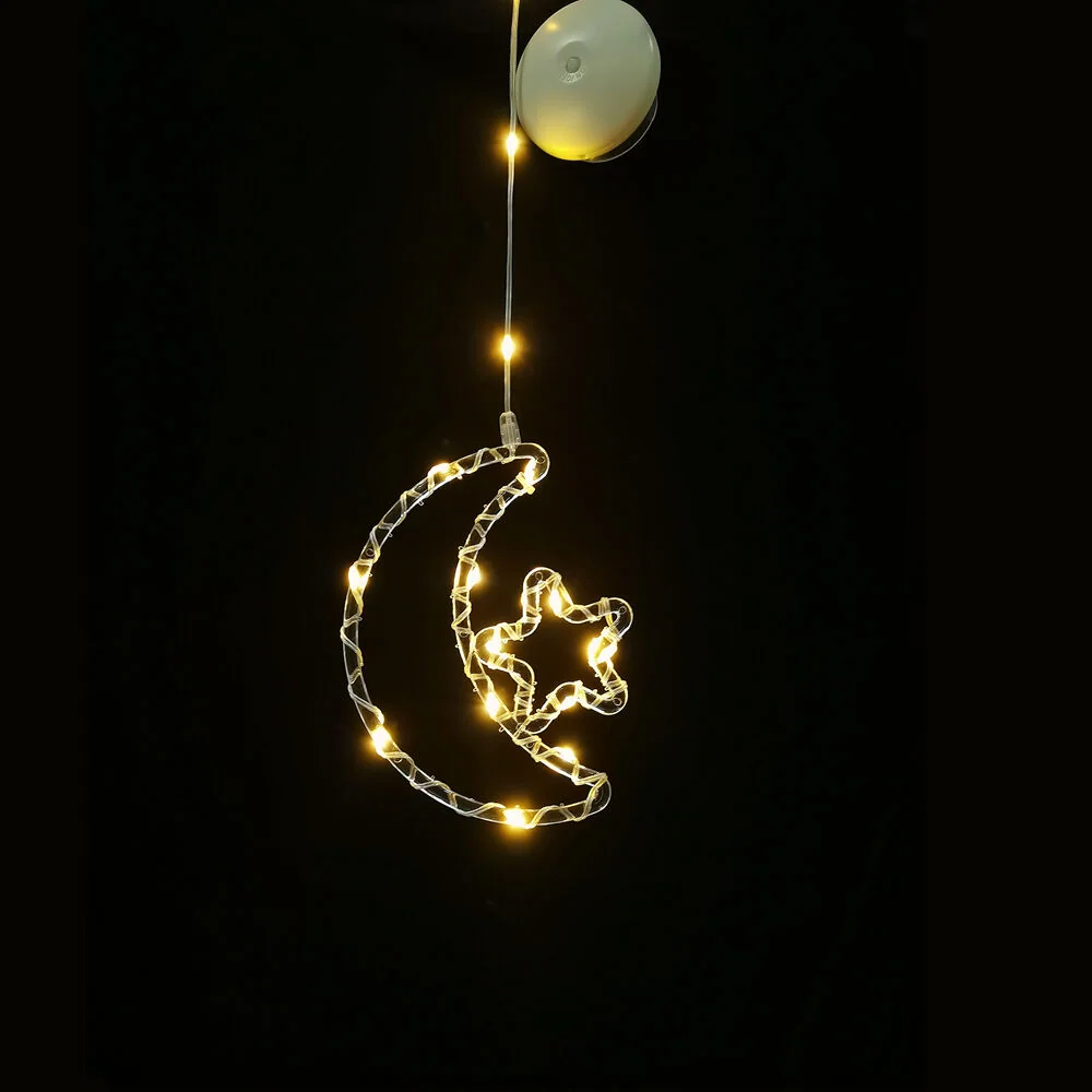 Modee Lighting LED dekorácia do okna C4011 mesiac