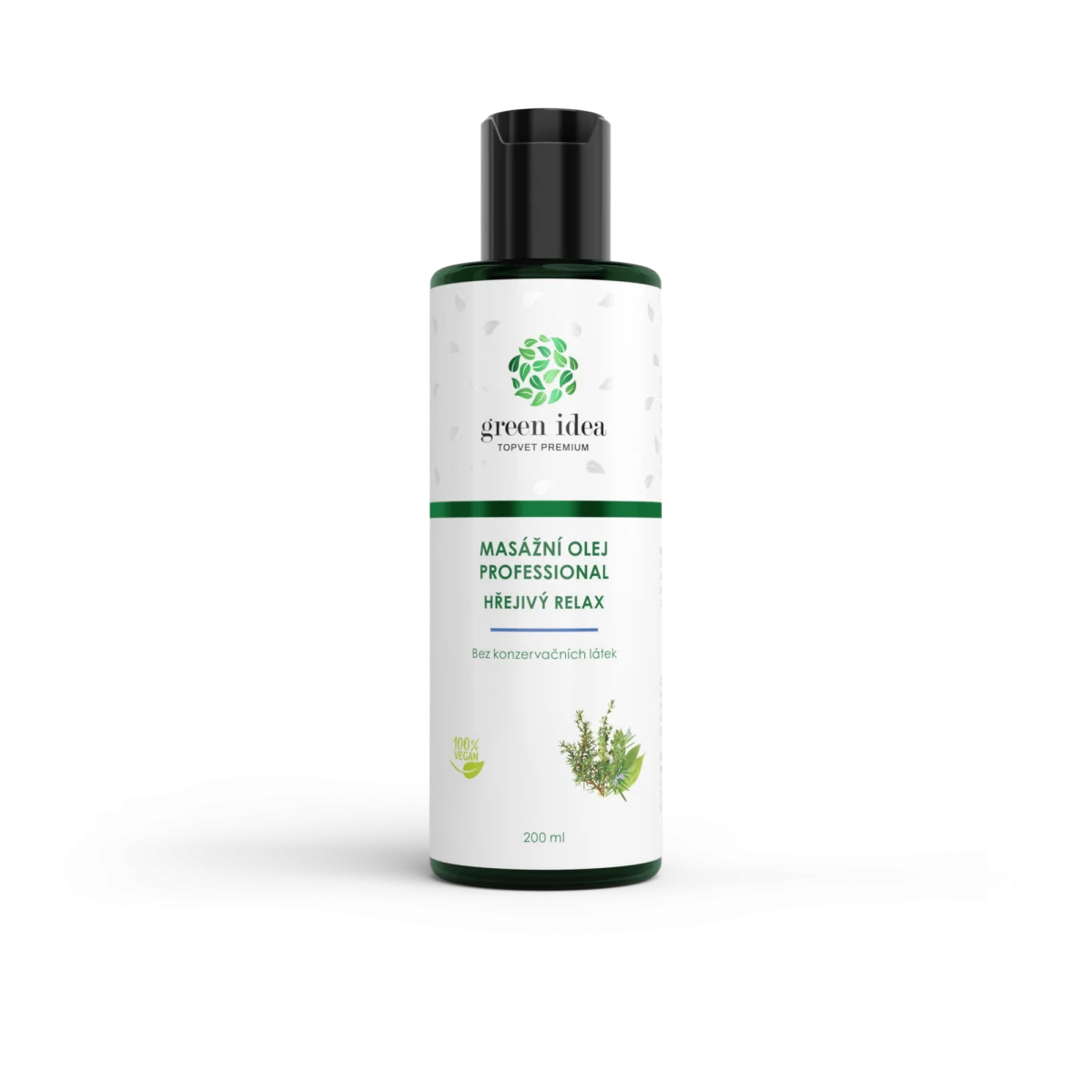 Hrejivý relax – masážny olej 200 ml – Green idea