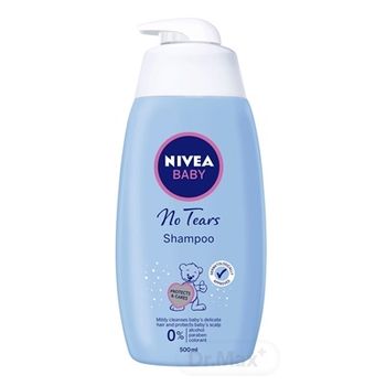 NIVEA BABY Extra jemný šampón 1×500 ml, nedráždi detské oči