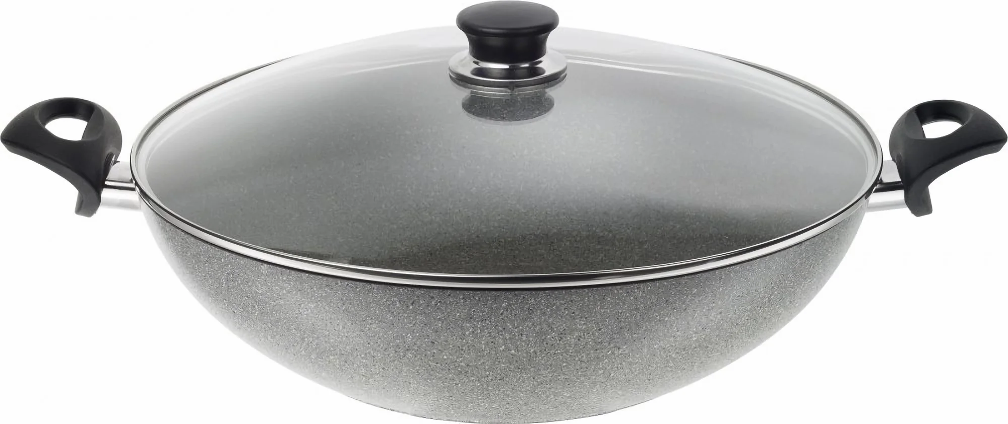 FERRARA WOK 36cm+veko, s granitovým nelepivým povrchom
