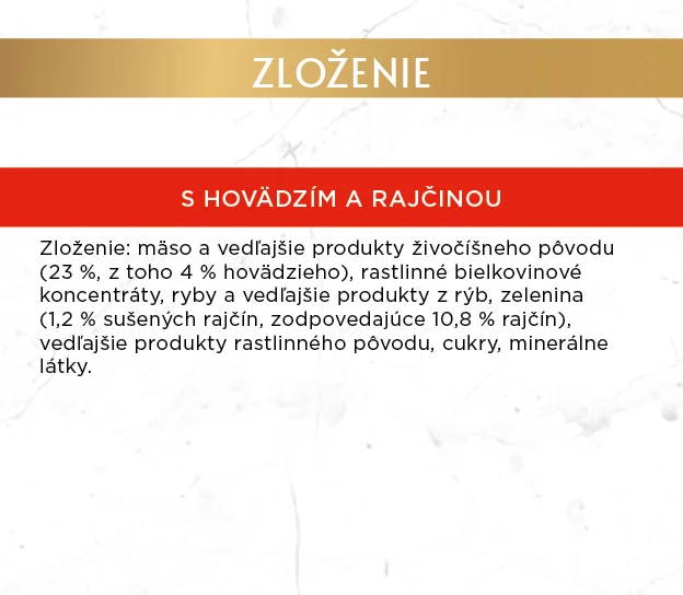 Gourmet Gold Savoury Cake konzerva pre mačky hovädzie 85 g 1×1 ks