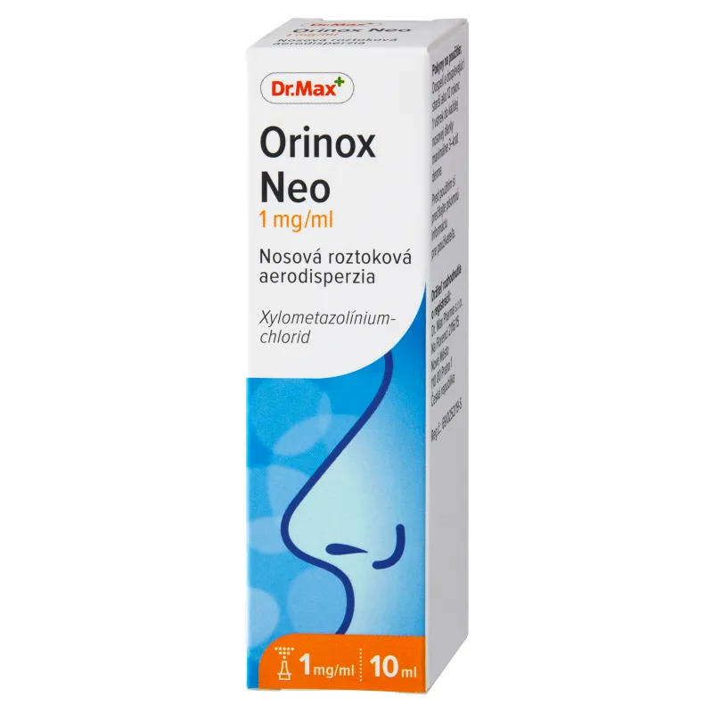 Dr.Max Orinox Neo 1 mg/ml 1×10 ml, nosový roztok