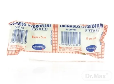 Hartmann Ovínadlo Hydrofilné 1×1 ks, obväz