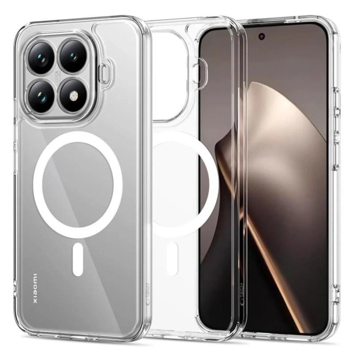 FlexAir Hybrid MagSafe obal na Xiaomi 15T Pro Transparentná