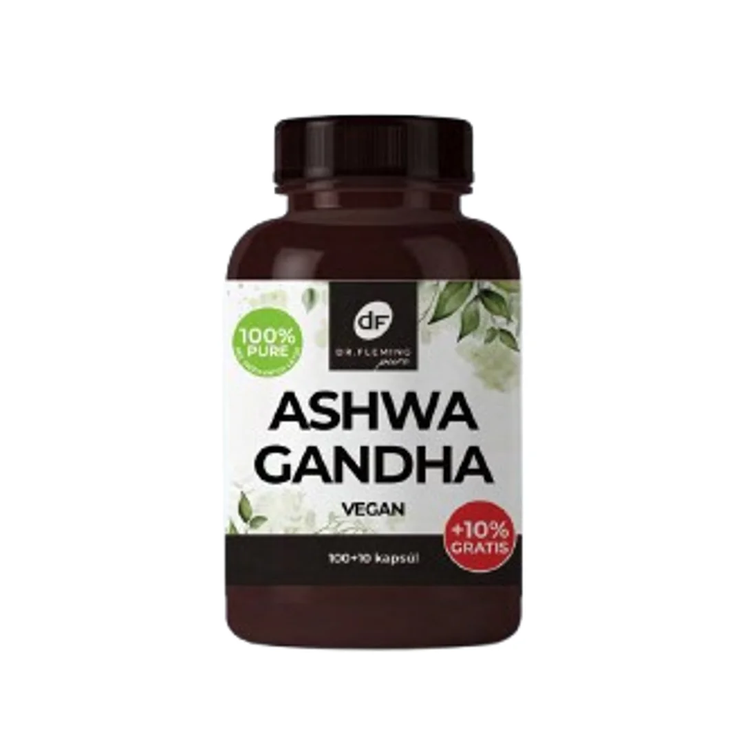 DR. FLEMING ASHWA GANDHA Vegan 500mg +10% gratis 110ks
