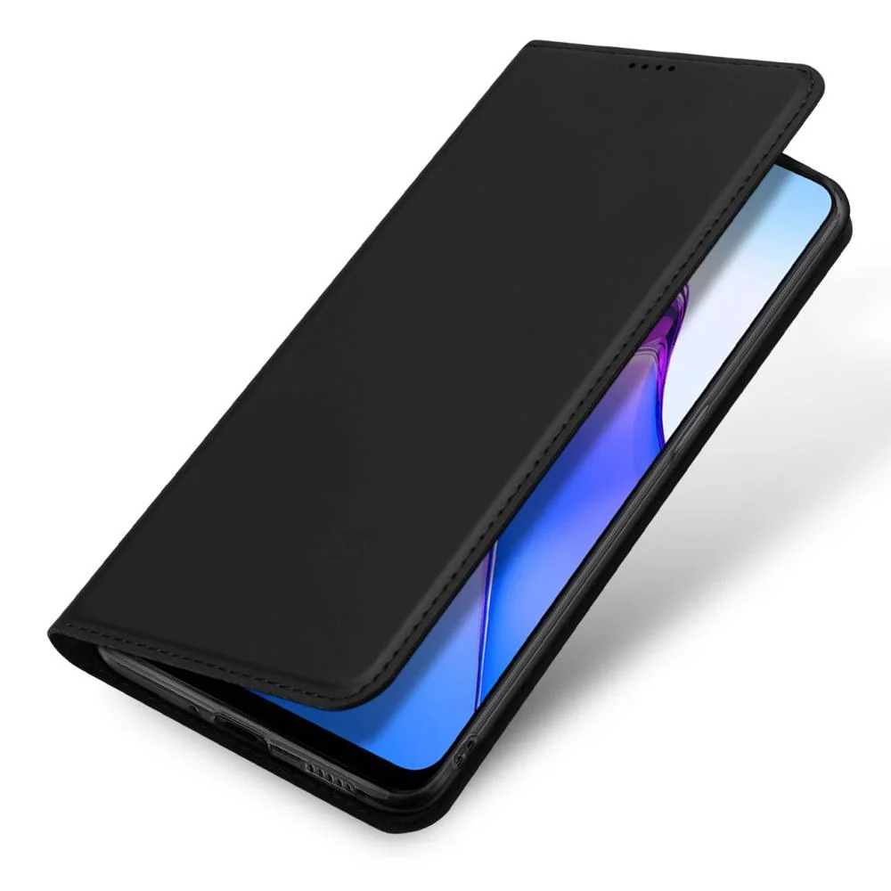 Knížkové puzdro Skin Pro pre Oppo Reno 8 - Čierna Elegantná ochrana