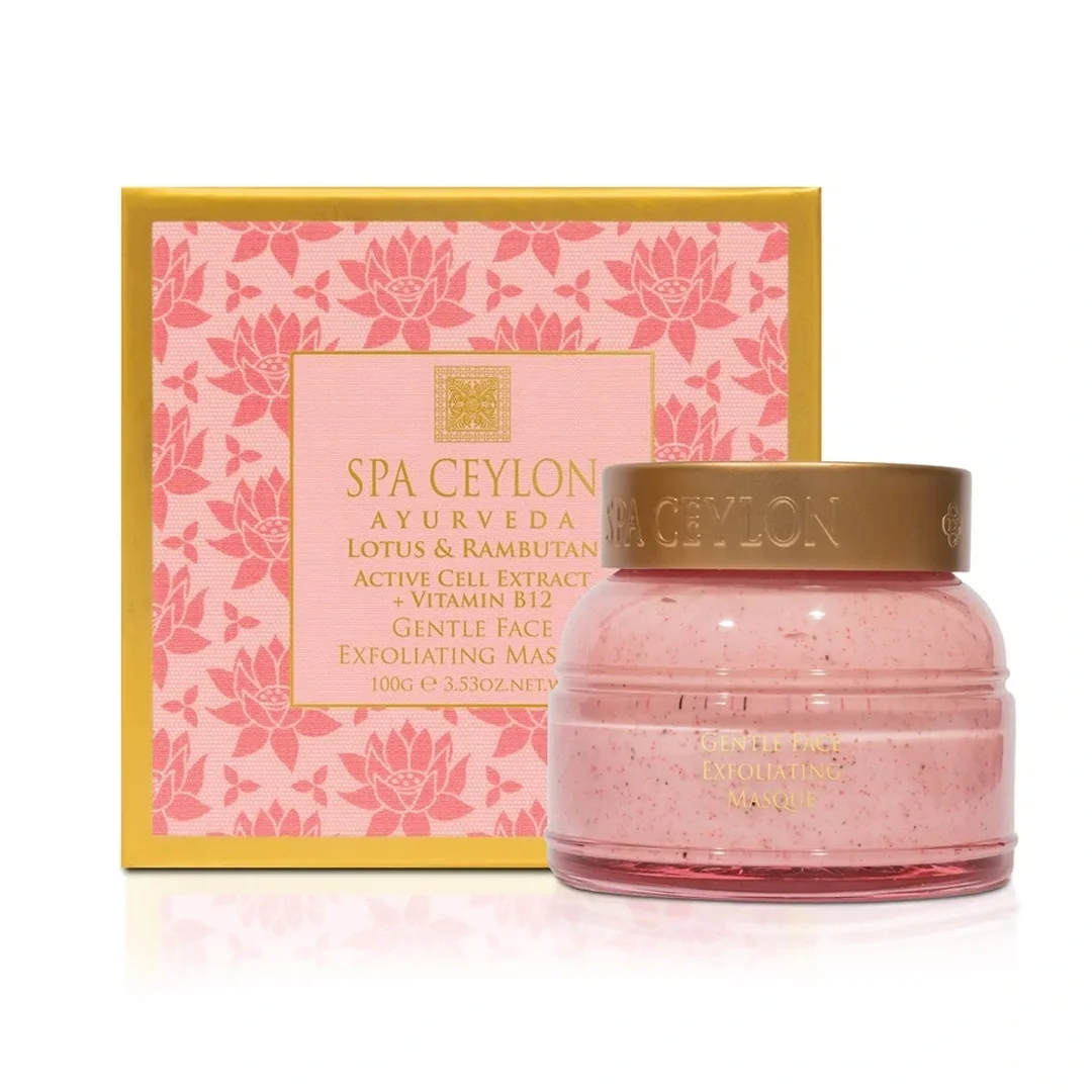 Exfoliačná omladzujúca maska Rambutan 100 g, s vitamínom B12