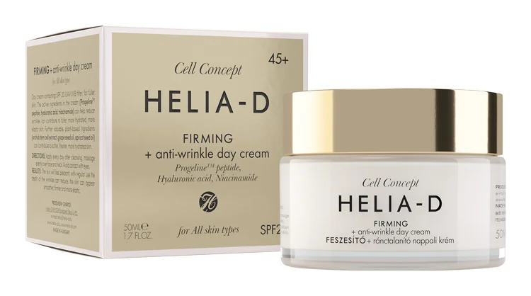 HELIA-D CELL CONCEPT 45+ Protivrásk.krém denný 1×50 ml, denný krém 45+