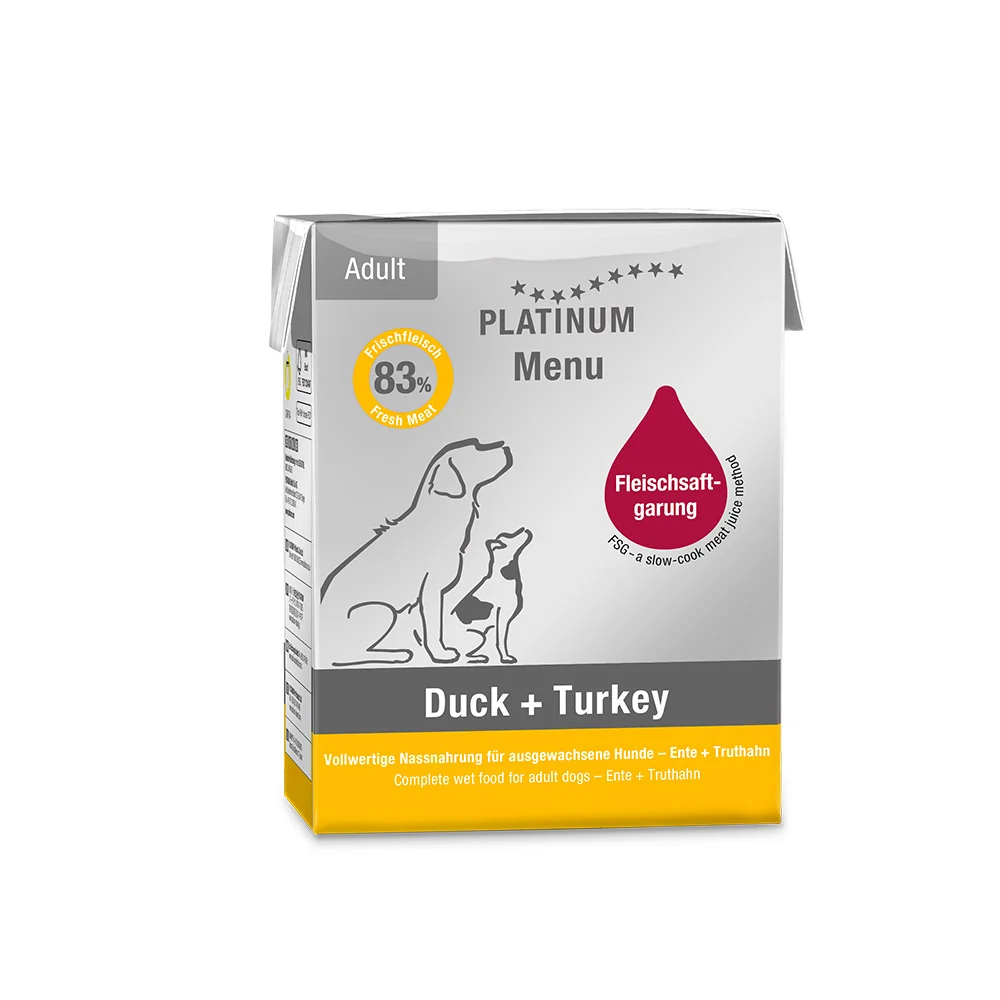Platinum Menu Duck + Turkey – Kačka a moriak 185 g