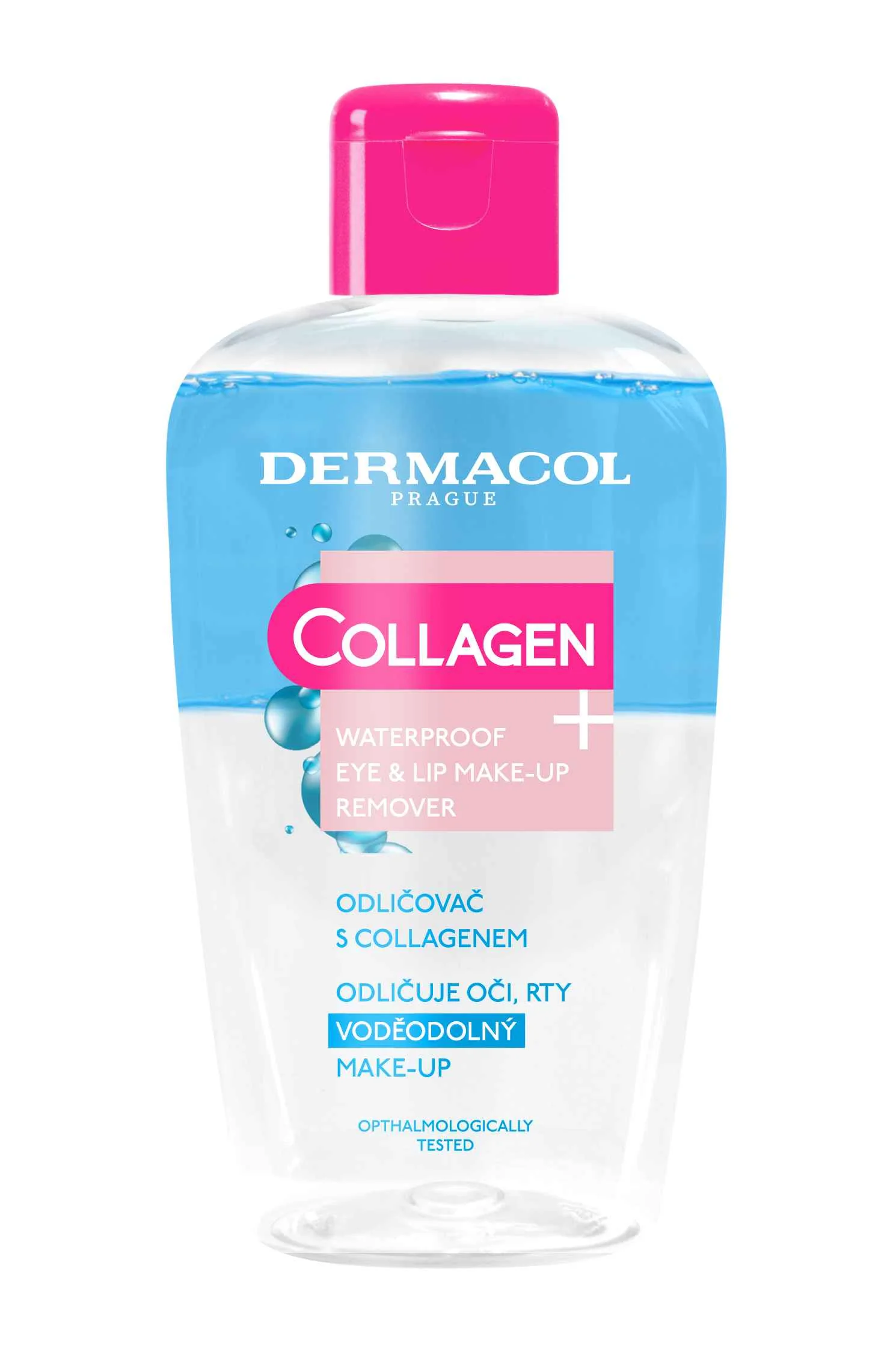 Dermacol Collagen dvojfázový odličovač 1×150 ml, dvojfázový odličovač