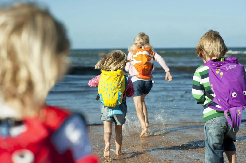 Trunki Paddlepak Nepremokavý Batoh, Ryba Spike, žltá 1×1 ks