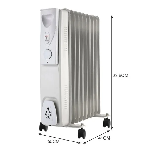 Elektrický radiátor 2000W Comfort 9 rebier