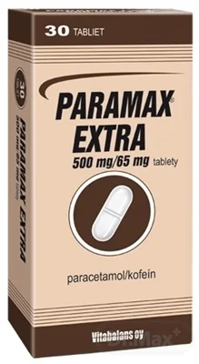 PARAMAX EXTRA 500 mg/65 mg 1×30 tbl, proti bolesti