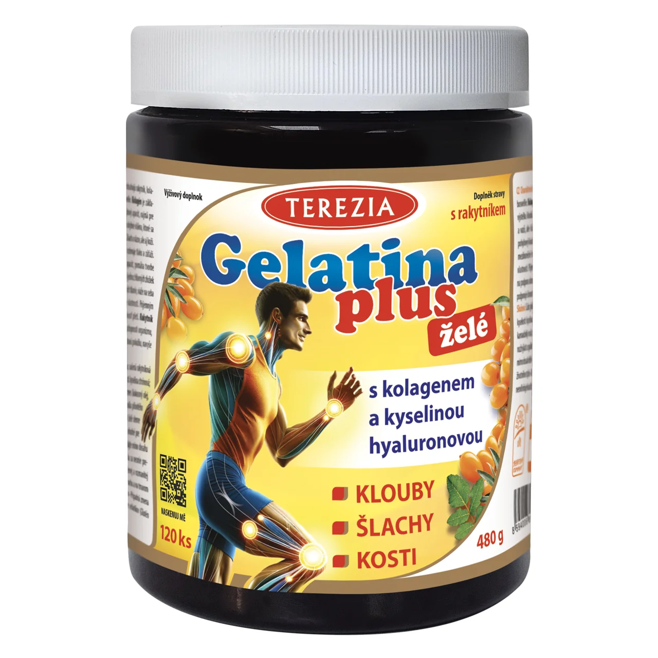 TEREZIA Gelatina plus želé 120 KS