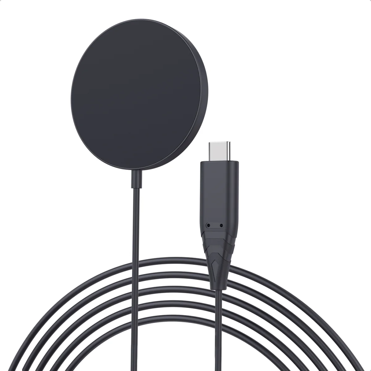 Choetech T518 MagSafe bezdrôtová nabíjačka 15W, čierna