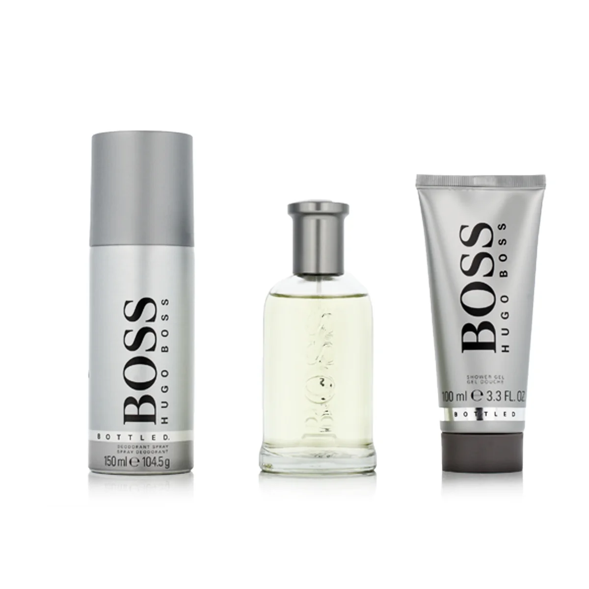 Hugo Boss Boss Bottled EDT 100 ml + SG 100 ml + DEO ve spreji 150 ml M